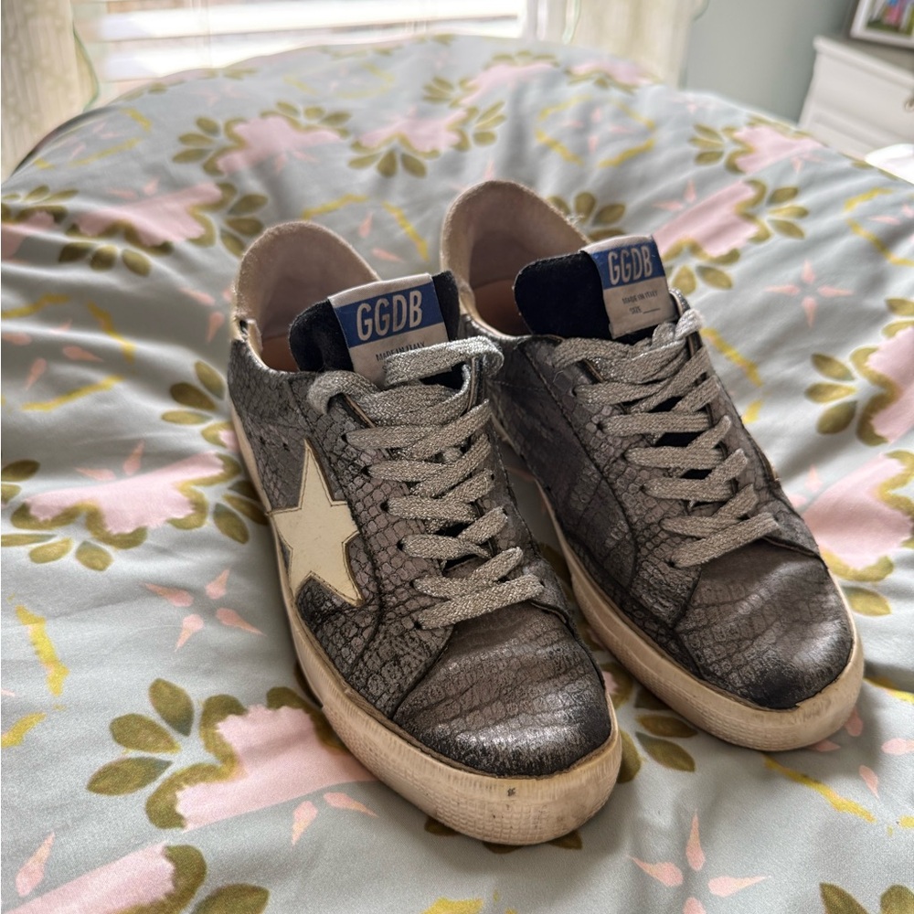 Golden Goose Metallic May Sneakers - Picture 2 of 6